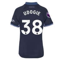 Tottenham Hotspur Destiny Udogie #38 Auswärtstrikot Frauen 2023-24 Kurzarm